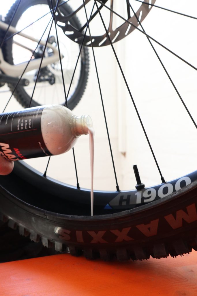 04 MaxxSeal Mounting 2 Maxxis launches first bicycle tyre sealant, Maxx Seal