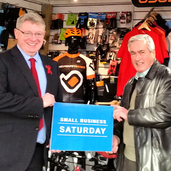 Free cake and more leads to bumper #SmallBizSat for Belhaven Bikes