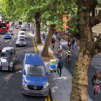 Plans revealed for 6km Kensington protected cycle superhighway