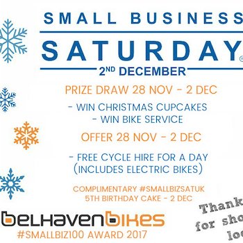 Belhaven Bikes to be plugged in Small Business Saturday campaign