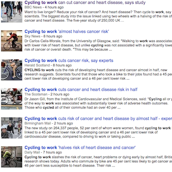 Cycling to work halves disease risk, finds massive new study