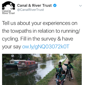 Should towpath racers be slowed down by speed bumps, asks canal org
