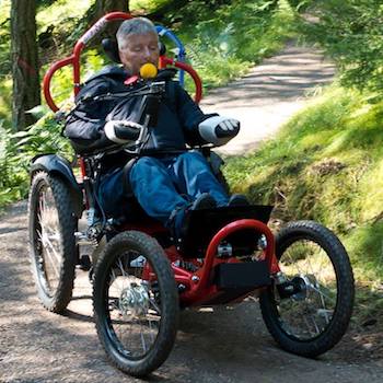 Bonney’s back on a bike