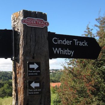 Mr Crud objects to Sustrans’ plans for Scarborough’s Cinder Track