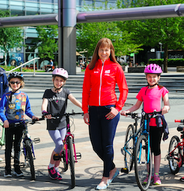 Joanna Rowsell Shand signs up for British Cycling Breeze programme