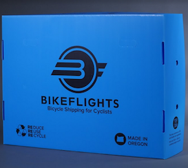 BikeFlights improves bike shipping with new blue box