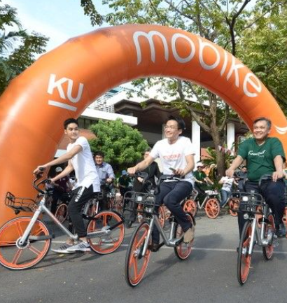 Mobike launches in Bangkok