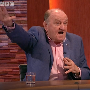 Broadcaster pulls Hitler salute on BBC claiming cyclists are Nazis