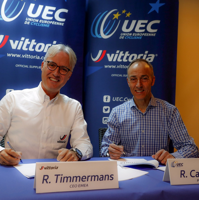 Union Européenne de Cyclisme and Vittoria renew partnership until 2020