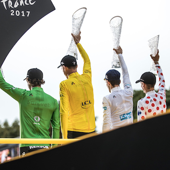 Who won the Tour de France? Shimano