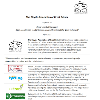 Cycling orgs unite to send e-bike message to Department for Transport