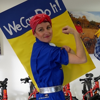 Islabikes staff wear fancy dress to raise cash for Children In Need