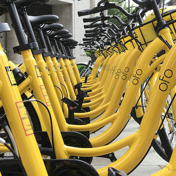 Chinese dockless bike-share companies in merger talks