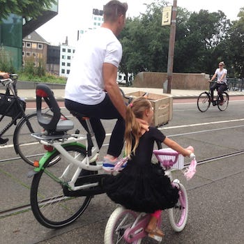 Why have cycle sales in the Netherlands dropped to a thirty-year low?