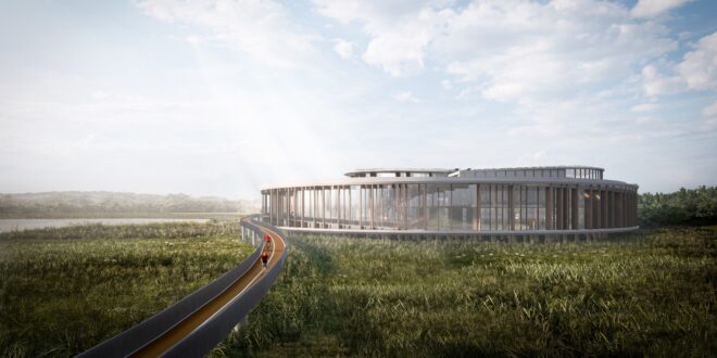 20.013 exterior view 1 f Brompton sets out plans for "revolutionary" new factory in Kent