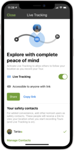 388780 iphone 12 white Settings@2x 54f3ea original 1619091106 komoot Premium launches new live tracking feature