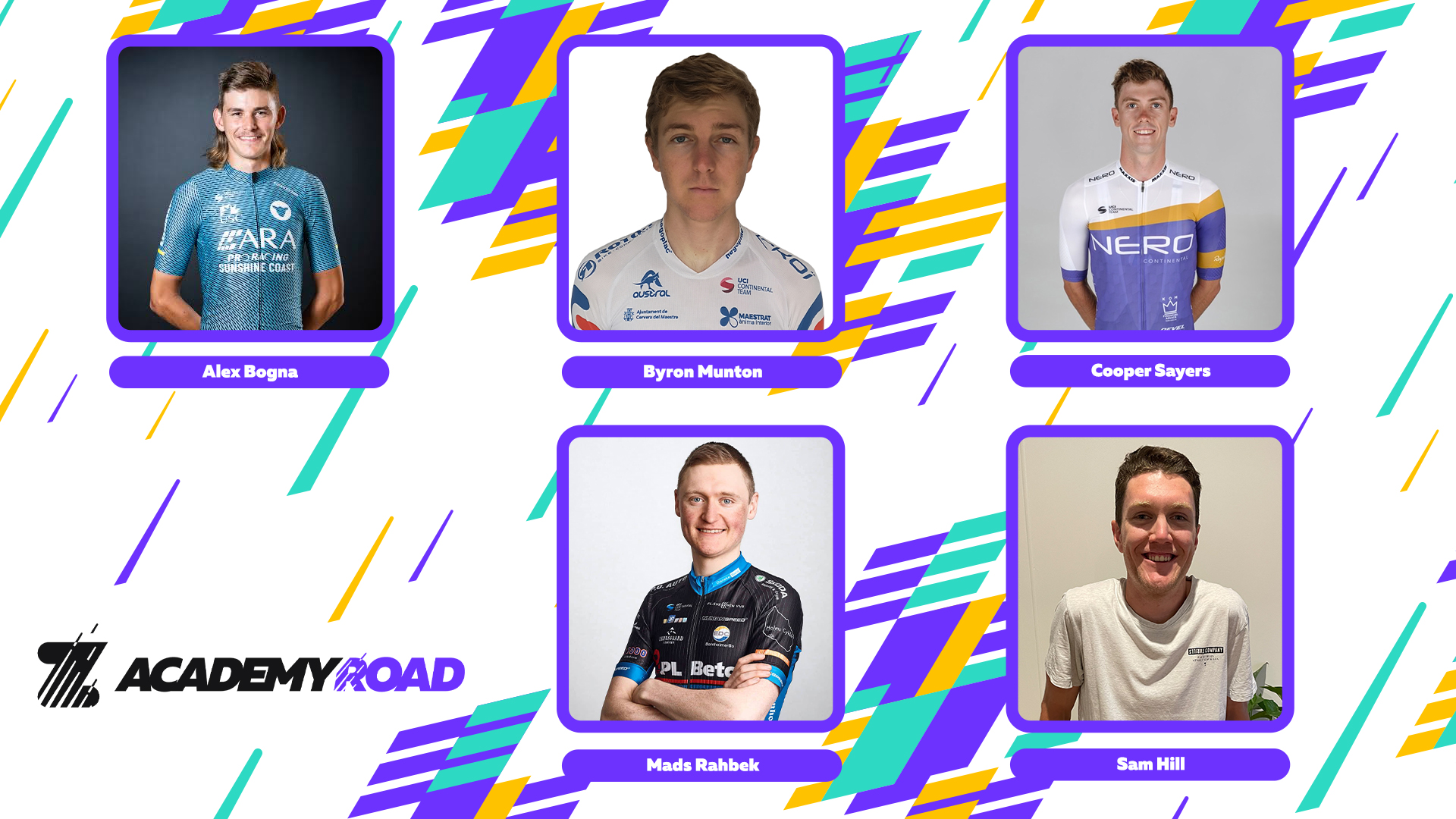 405317 ZA road finalist men all 5 b5106c original 1635414210 Ten Zwift Academy Road finalists announced