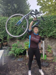 40 Nour Jarrouj 3 Laura Kenny CBE and Nicole Cooke MBE lead Cycling UK's 100 Women in Cycling