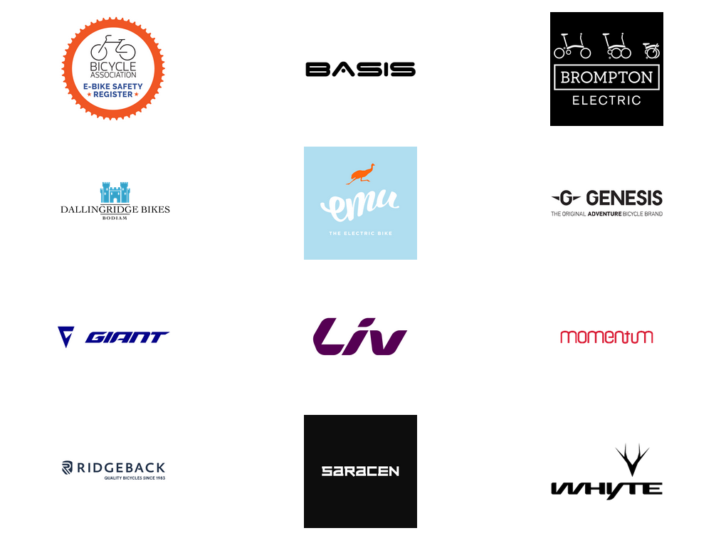 Bicycle Association (BA) E-bike Safety Register first brands
