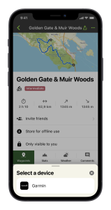 472860 komoot planed sendtodevice 1 select 696499 original 1678985716 Komoot launches 'Send to Device' feature for Garmin cycling computers and smartwatches