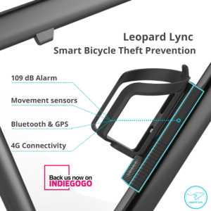 4G Bicycle anti theft and Real time GPS 3 Smart bicycle theft prevention Leopard Lync launches on Indiegogo