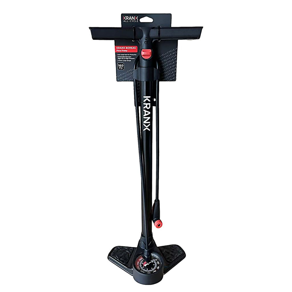 5. Kranx Boreas Alloy Floor Pump BikeBiz August Sector Guides: New Products