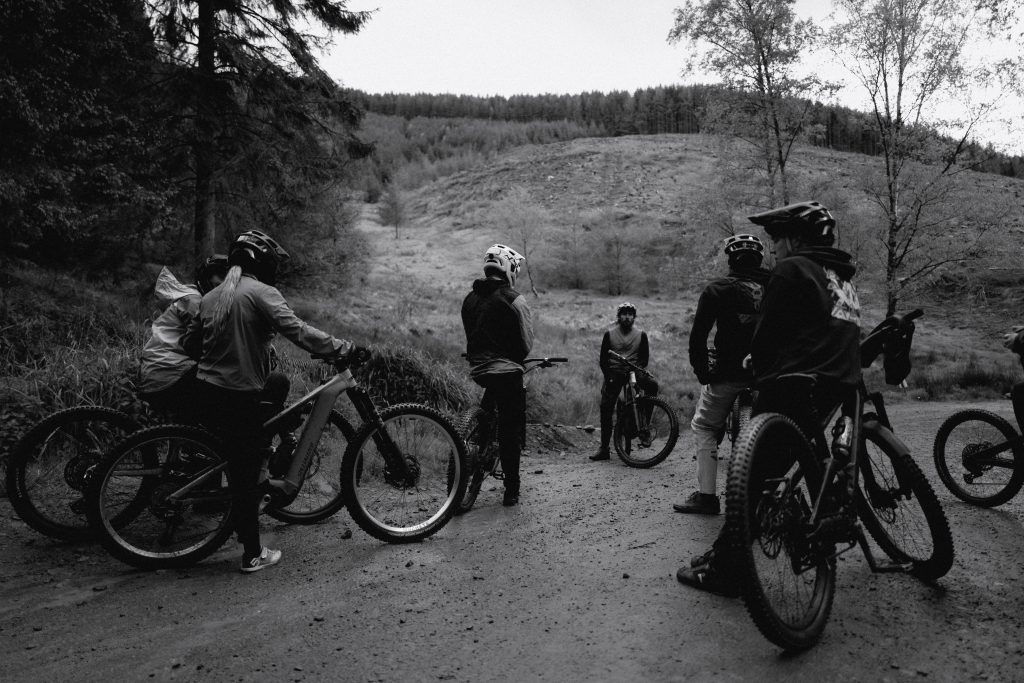 73 ABUS UK INNERS TARGON LAUNCH ABUS Targon helmet launch: "It was about showing how ABUS is investing in mountain biking and supporting the communities that make the sport special."