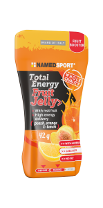 8 TOTAL ENERGY FRUIT GELLY Peach Orange Lemon BikeBiz's guide to the latest energy and nutrition products