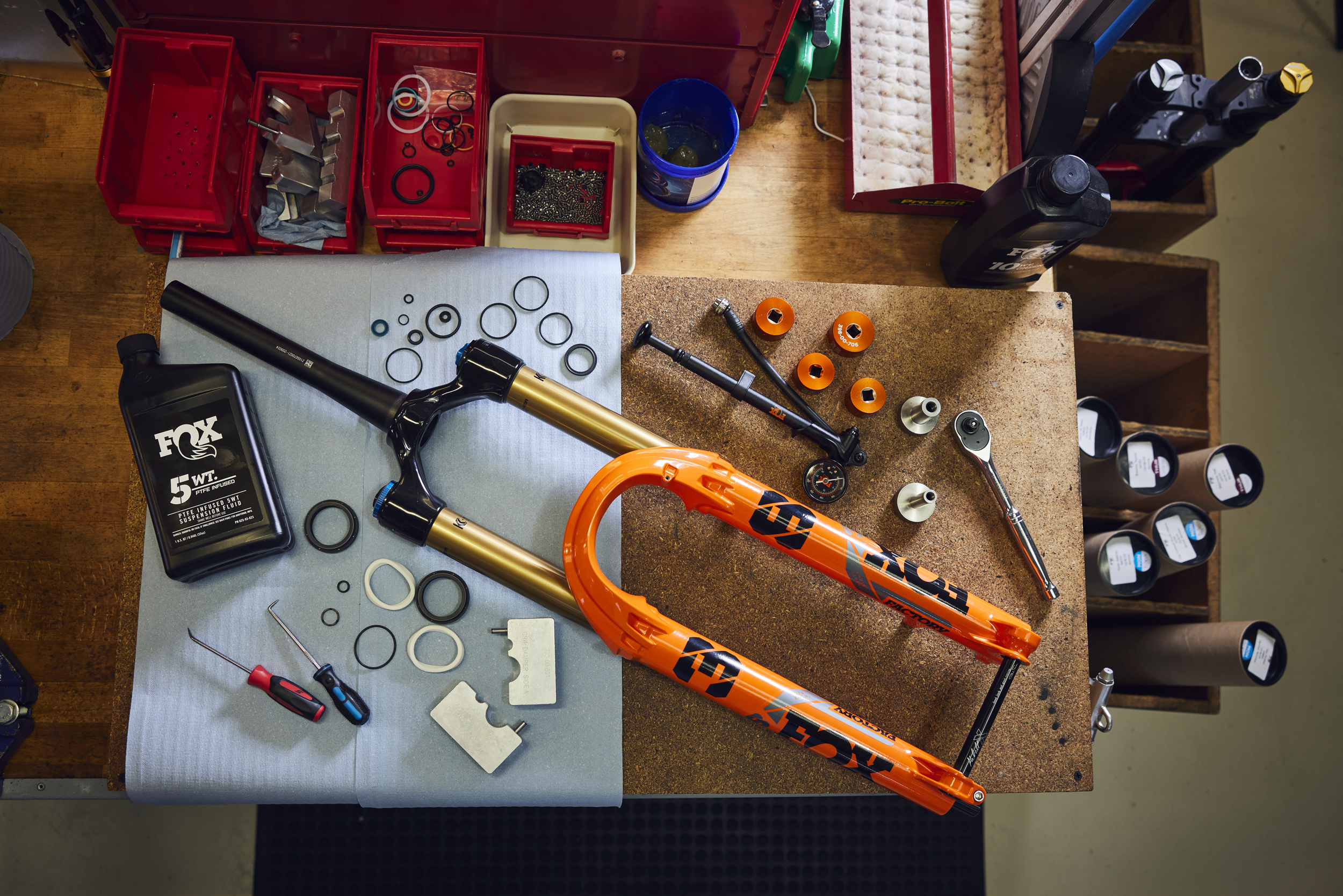 A plethora of services are available from new decals to full rebuilds Factory fresh: Visiting Silverfish UK's Fox Service Centre