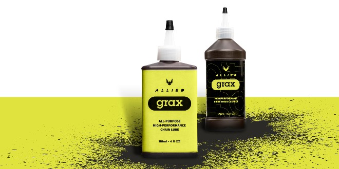 Allied Cycle Works launches new GRAX chain lubricant