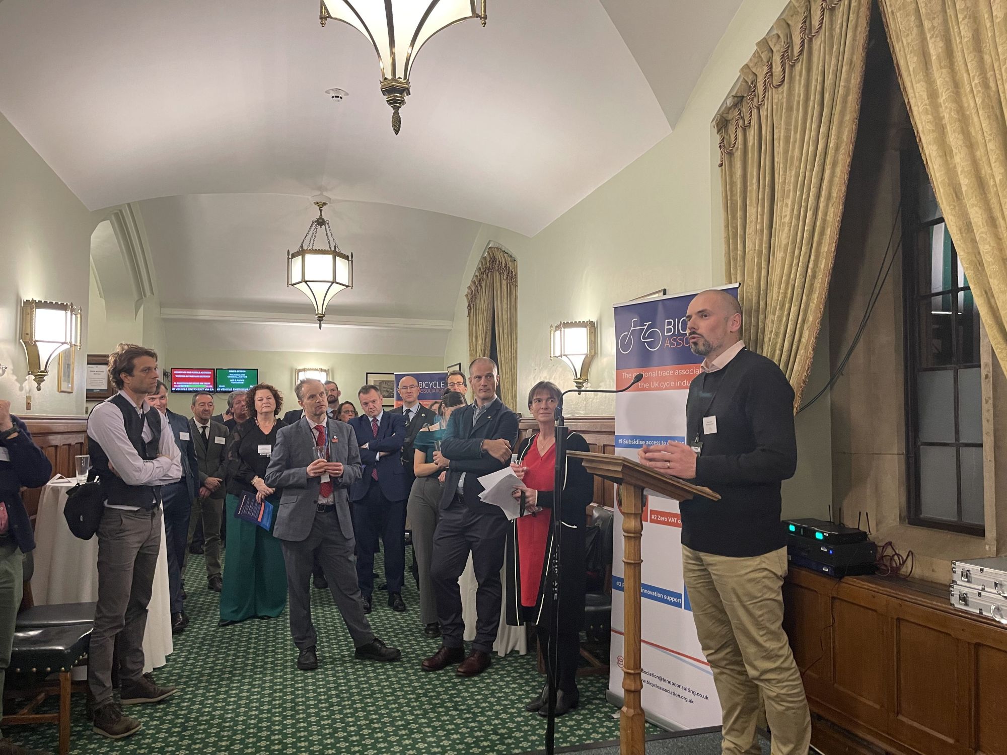 BA Manifesto launch Nov 2023 09 Bicycle Association launches UK Cycle Industry Manifesto at the House of Commons