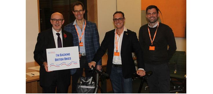 Back British Bikes campaign meets with MPs