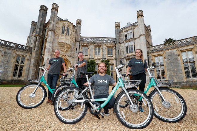Beryl celebrates one million kilometres ridden in Bournemouth, Christchurch and Poole
