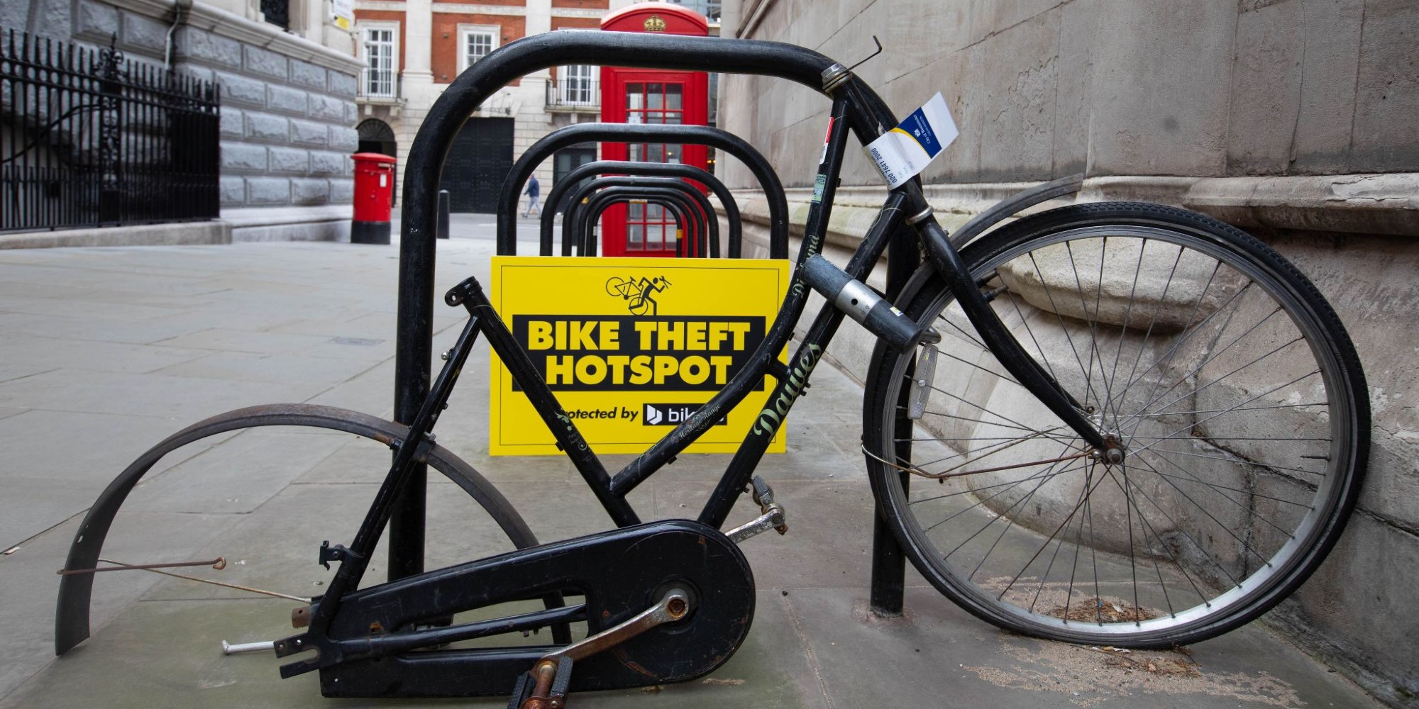 New data shows 10% drop in reported bike thefts in England and Wales from 2020 to 2021