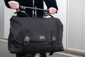 Brompton Metro L Black Messenger 7 Brompton unveils new luggage range