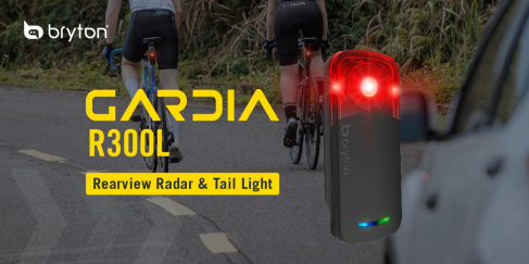 Bryton expands product range with first bike radar tail light, the Gardia R300L
