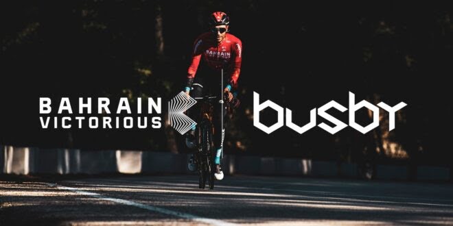 Busby becomes official safety technology partner of Team Bahrain Victorious