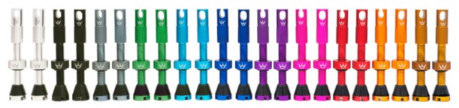 CK Valve MK2 Full Colour Lineup 1 Peaty's launches new MK2 tubeless valves