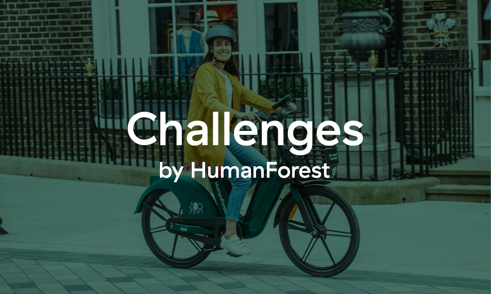 HumanForest launches ‘CO2 Saver’ challenge for riders