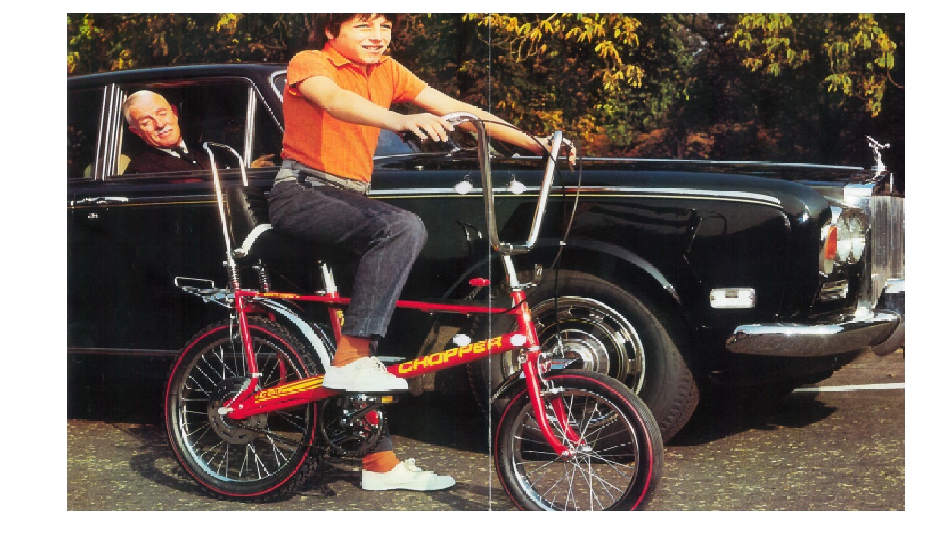 Chopper 1 Raleigh relaunches the Chopper as a limited edition, based on the 1970s MK2