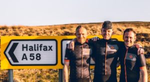 Chris Bairstow centre with Chris Iredale left and Andy Banks right 1 From concept to reality: VeloSkin on creating a cyclist-specific skincare brand