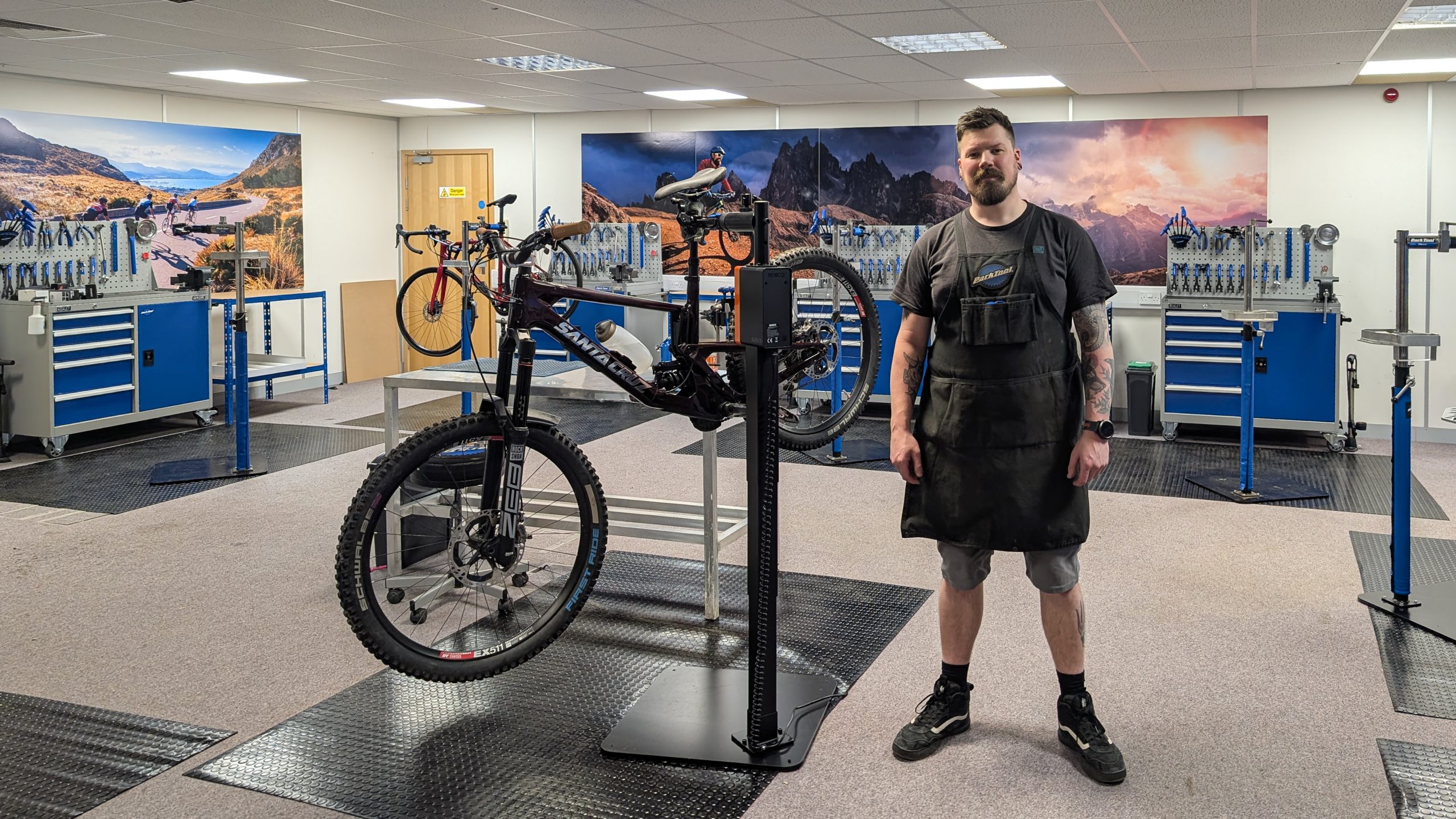 Chris Dower in new Cytech workshop in Swansea