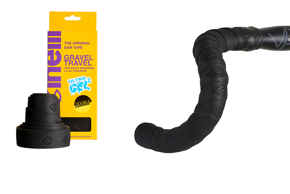 Cinelli Bar Tape Gravel Travel Black Cinelli Revisits its Heritage Handlebar Tape Collection with New Range