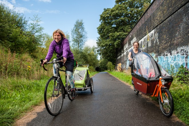 Sustrans calls for action to make active travel an easier choice for parents