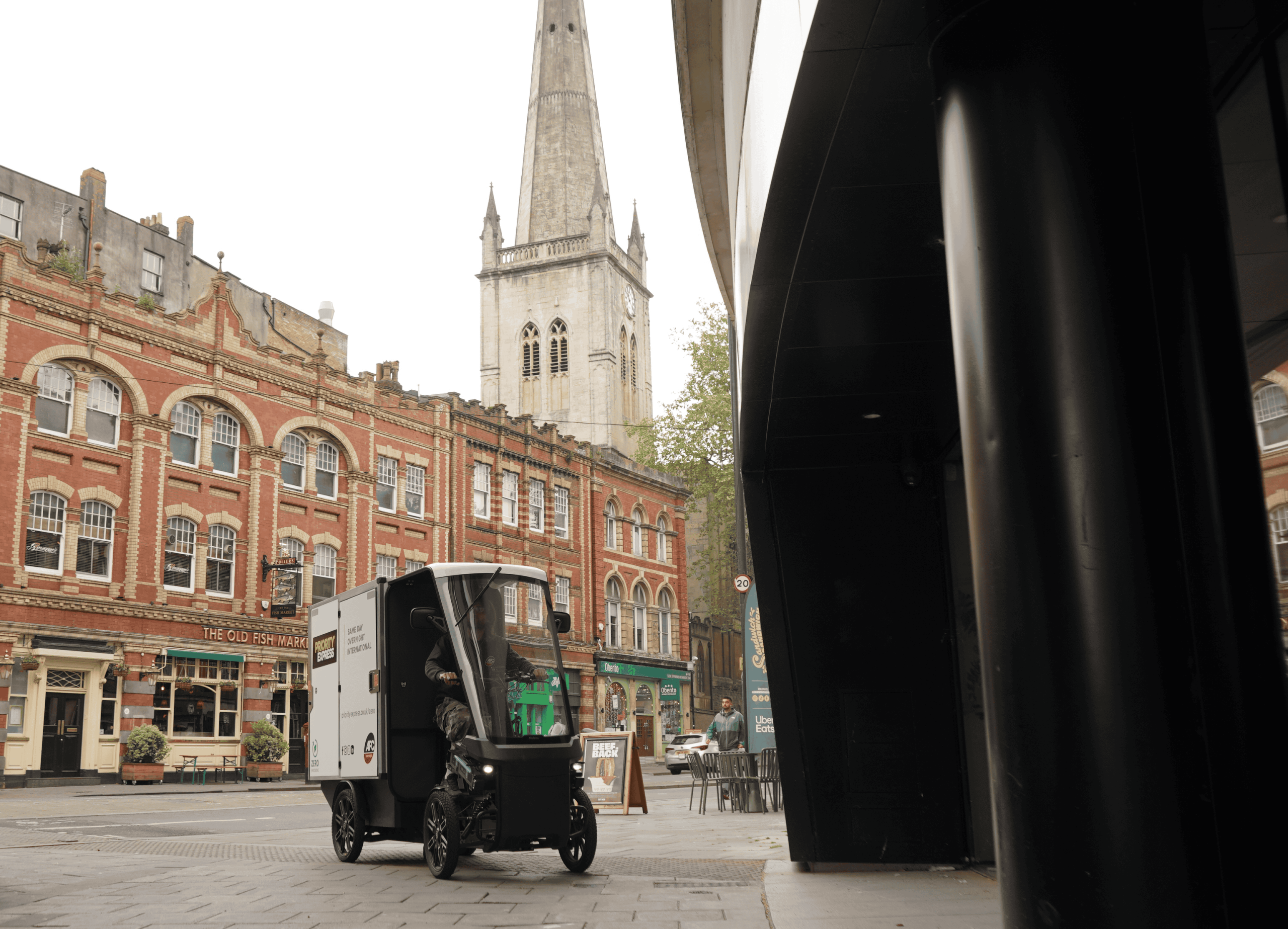 Credit Priority Express scaled Cargo Bike Industry Invited to Bristol Showcase