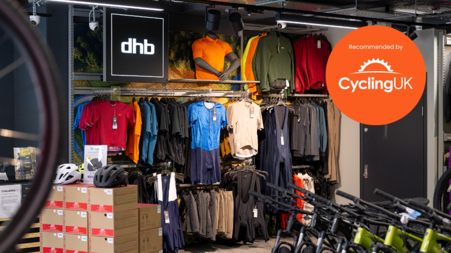 Evans Cycles partners with Cycling UK to offer ‘Recommended by Cycling UK’ range