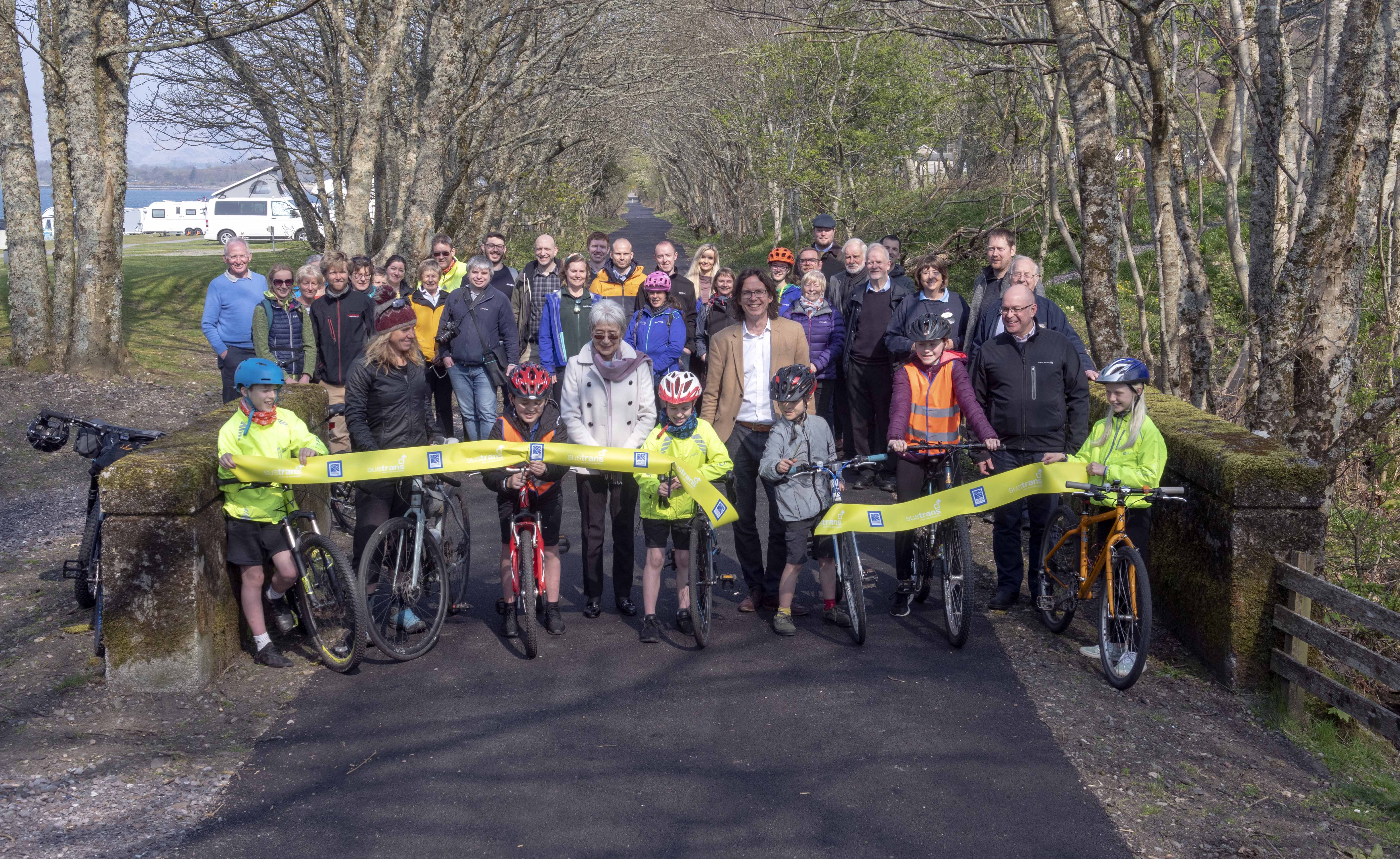 ‘Vital’ new traffic-free link opens on the Caledonia Way