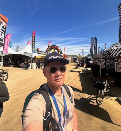 Dominic Loh at Sea Otter Classic 2025