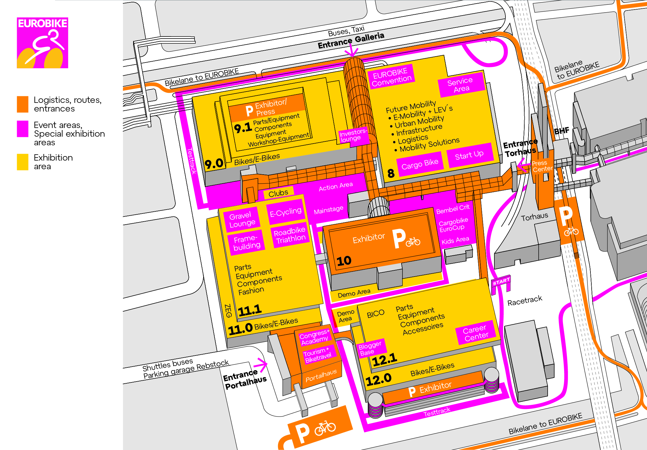 EB22 MesseFrankfurt VenueOverview 0321 EN 1 What can we expect from this year's Eurobike?