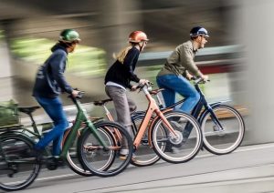 EGO TVS ebike image 3 riders on bikes TVS EBike Company launches Cilo and Ego Movement in the UK